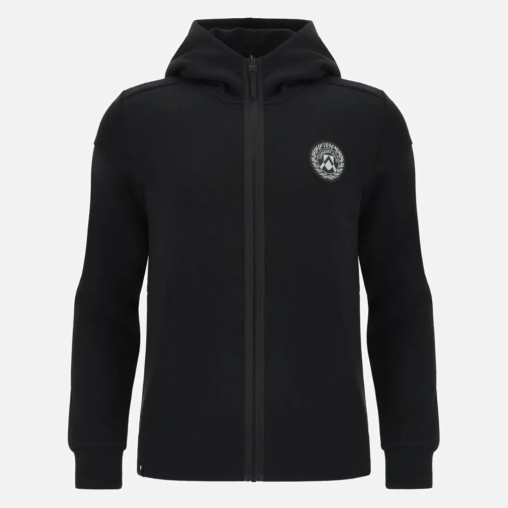 Udinese calcio 2023/24 mens athleisure full-zip hoody